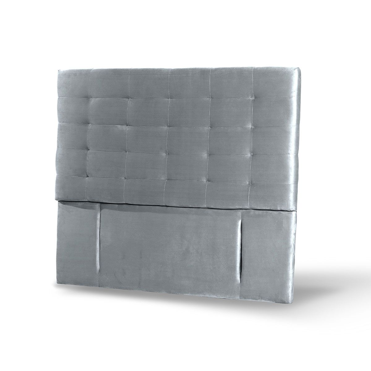 LATAM HOME - RESPALDO NAPOLES TELA GRIS KING