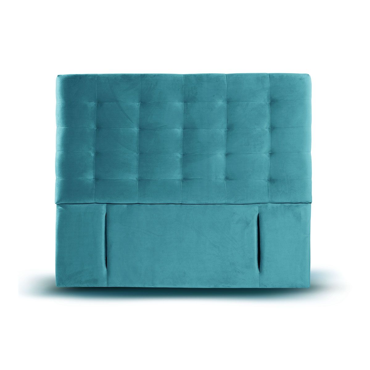 LATAM HOME - RESPALDO NAPOLES TELA TURQUESA KING