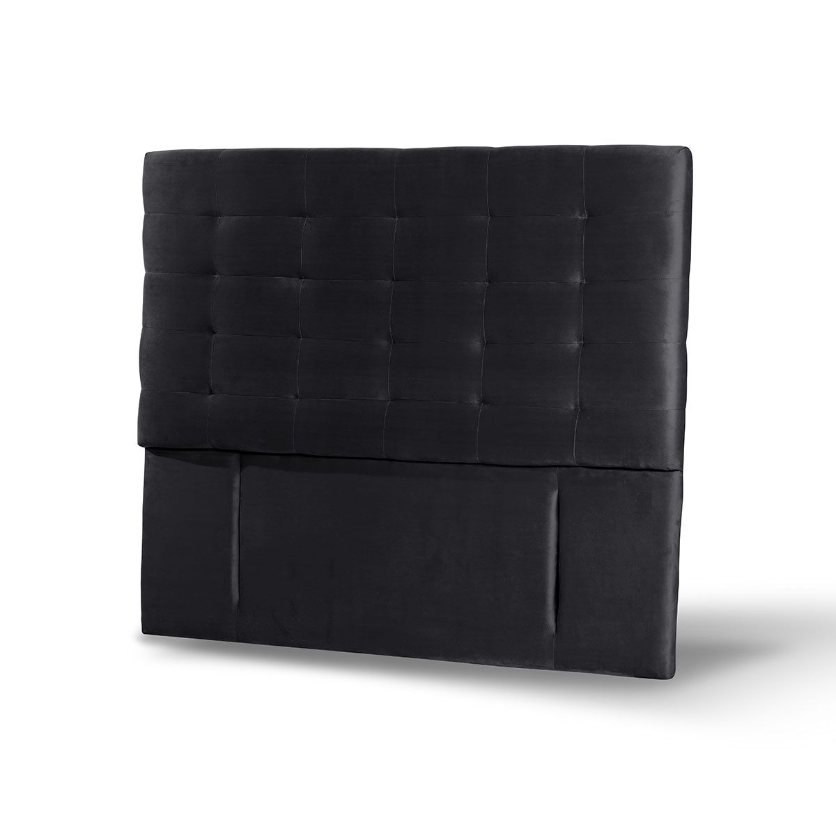 LATAM HOME - RESPALDO NAPOLES TELA NEGRO KING