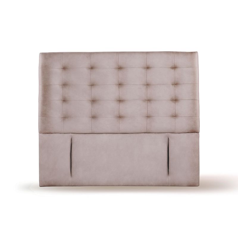 LATAM HOME - RESPALDO NAPOLES CUERO GRIS KING