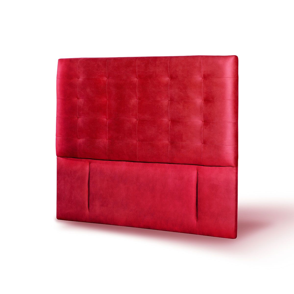 LATAM HOME - RESPALDO NAPOLES CUERO ROJO KING