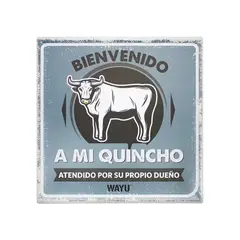 KEEP - CUADRO DECO BEER 25*25CM WAYU