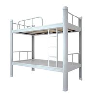 Camarote una Plaza Acero 90x200 cm Blanco