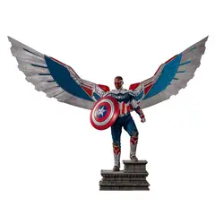 IRON STUDIOS - FIGURA CAPITAN AMERICA SAM OPEN WING V FNTW 1/4