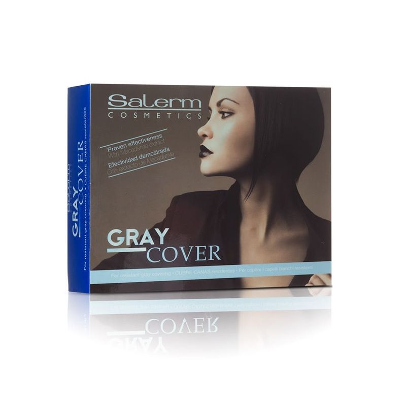 SALERM - salerm ampollas gray cover cubre canas mezcla con tu tinte12 unidades