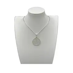 GENERICO - Collar Tetragrammaton Protección Plata Italiana Ley 925 60 Cm