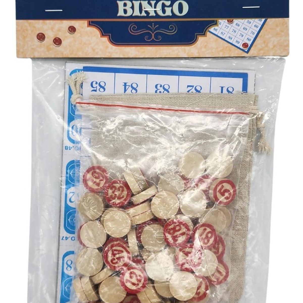 GENERICO - Juego De Mesa Bingo Familiar En Bolsa