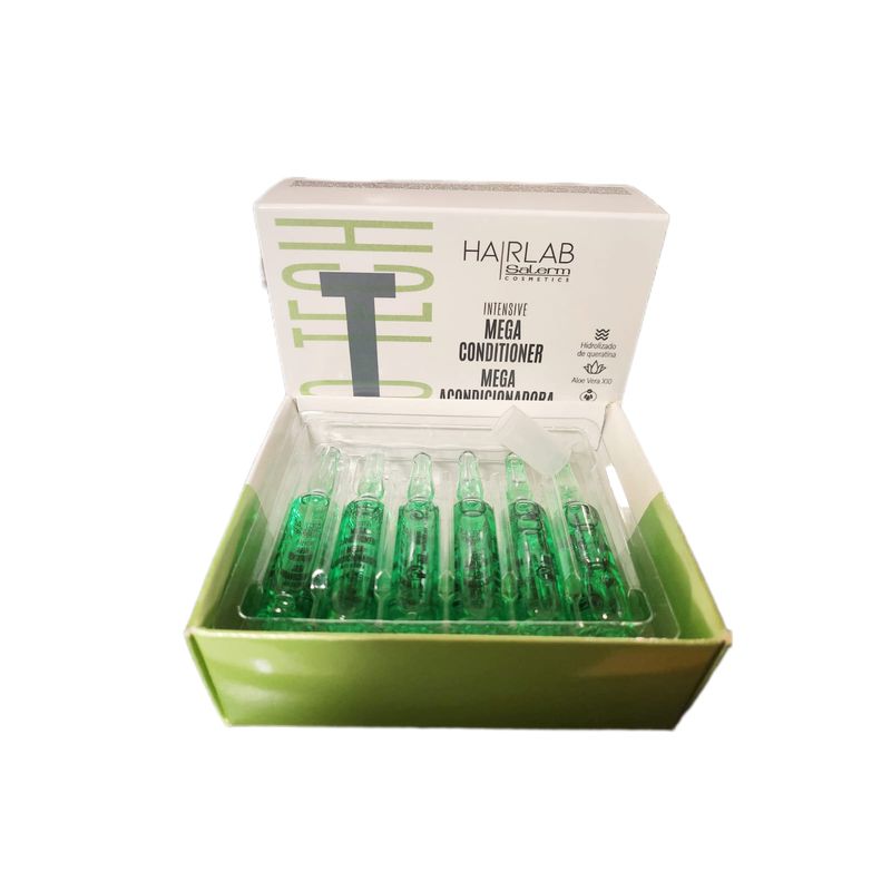 SALERM - ampollas salerm cosmetics mega acondicionadora 12 x 5ml