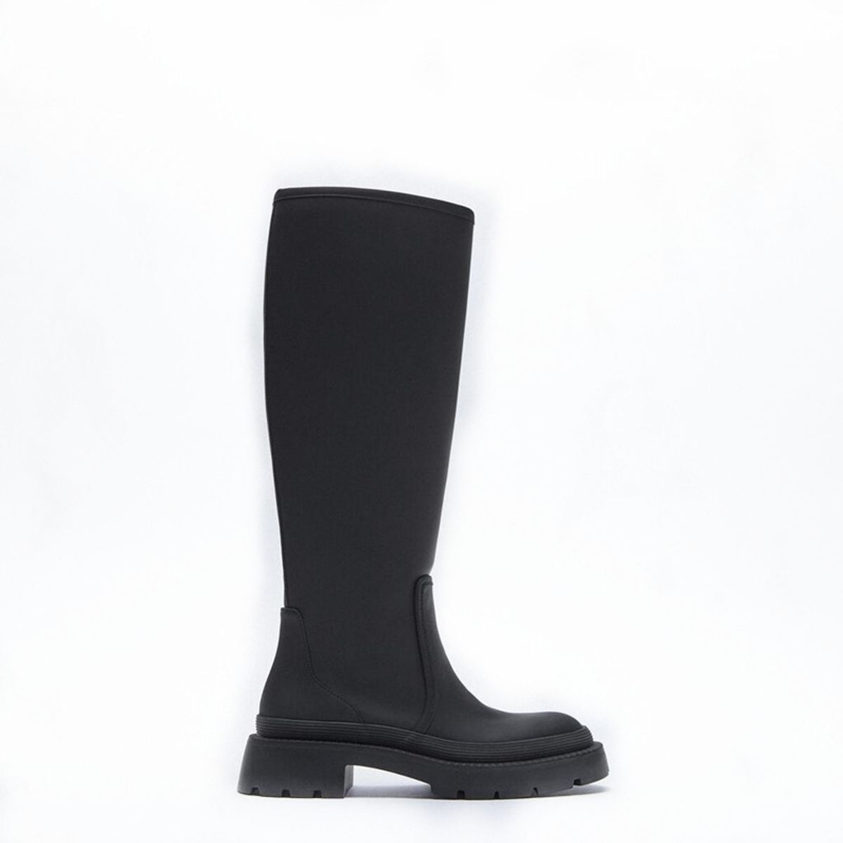 VATYERTY - BOTAS Martin de cabeza redonda botas de tubo alto botas largas