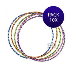 SDFIT - Pack 10x Hula Hula 80 cm Laser Plaster MK-HL80L