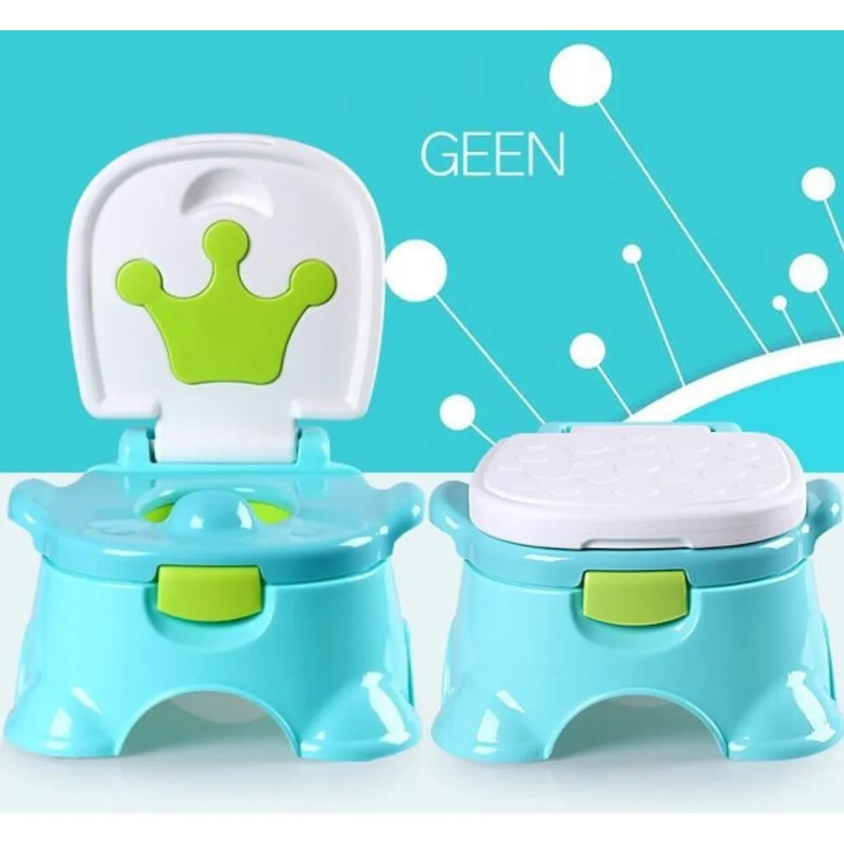 UNIVERSAL - Pelela Bacinica Infantil Baño Bebe Niño Y Niña 3 en 1