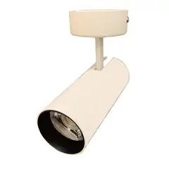 STANDARD - Foco para Riel Spot Plano 20W Luz Cálida Blanco