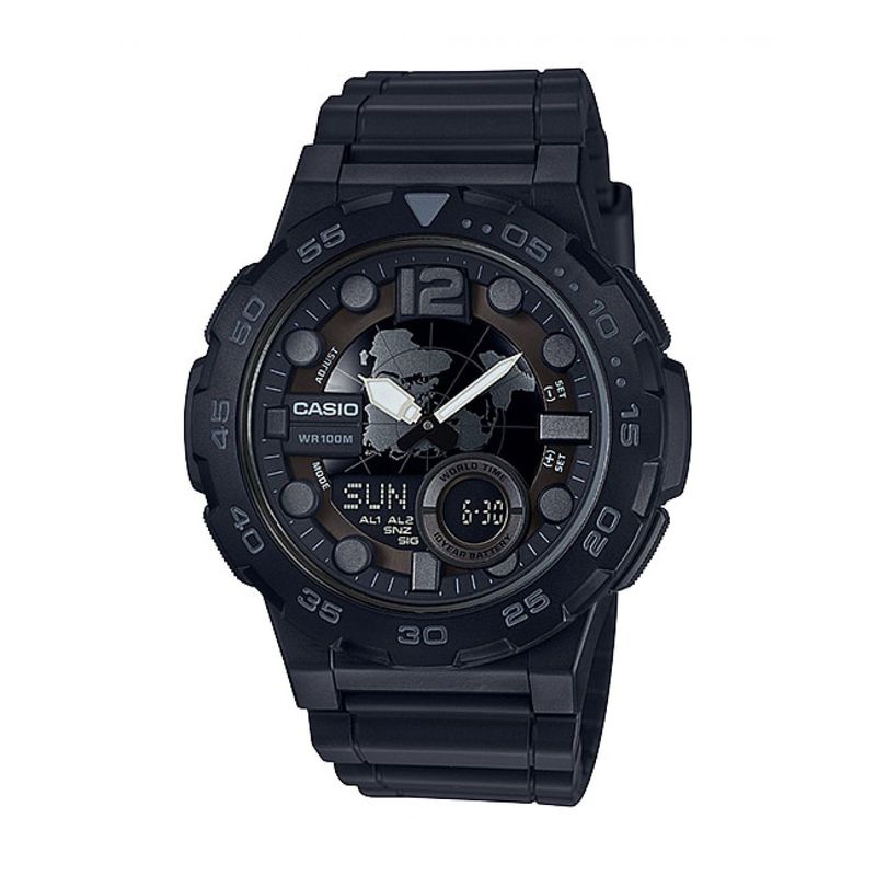 CASIO - Reloj Casio AEQ-100W-1BVDF Vintage Quartz Hombre
