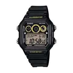 CASIO - Reloj AE-1300WH-1AV Classic Quartz Hombre