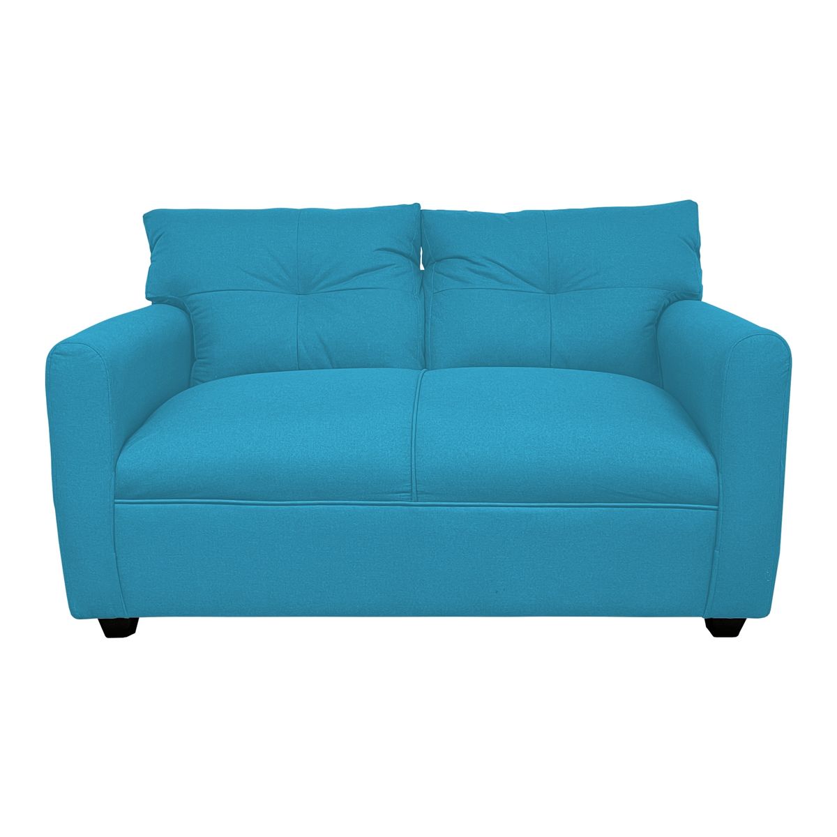 SOFAS HOME - SOFA MATEO CHENILLE TURQUESA PATA PLASTICA 2C