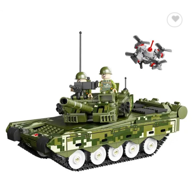 GENERICO - Tanque Type-99A Ejercito Popular de China compatible Lego