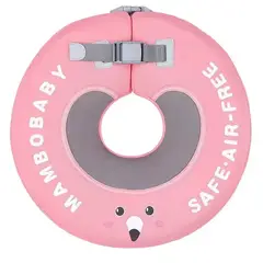LUBABYCAS - Flotador De Cuello Para Bebé Rosado By