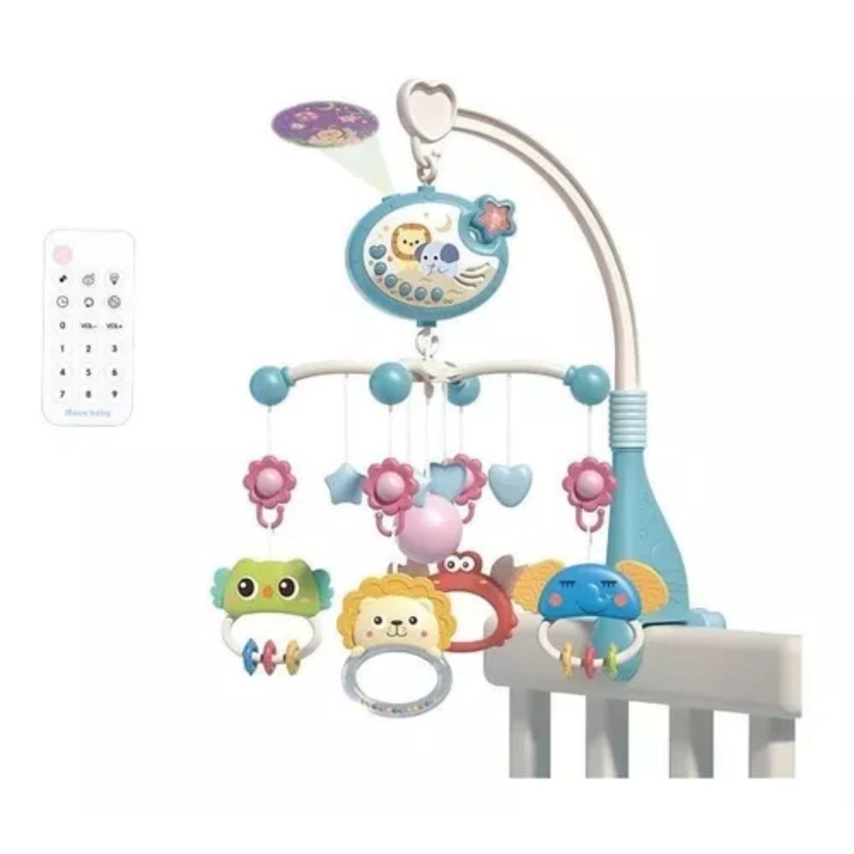 GENERICO - Móvil Giratorio Para Cuna Con Control