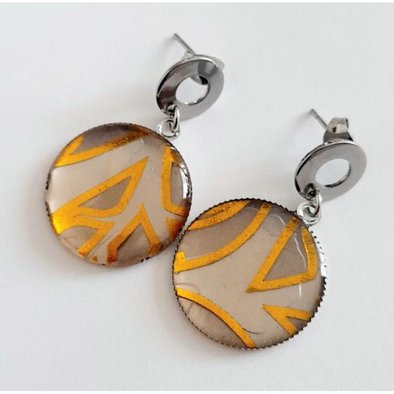 CATHALIFAUDJOYAS - aros ganchos acero cathalifaudjoyas