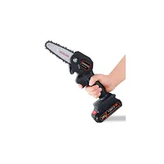 GENERICO - Mini Moto Sierra Inalámbrica 24V Recargable 550W