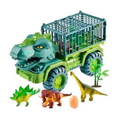GENERICO - Juguete Camion Tiranosaurio Rex Transporte De Dinosaurios