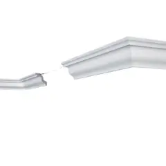 MALCREADO34401 - CORNISA 45X40MM BLANCO T2MT