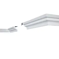 MALCREADO34401 - CORNISA 50X46MM BLANCO T2MT
