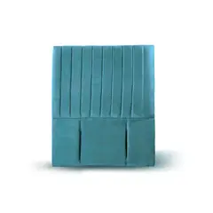 LATAM HOME - RESPALDO SORRENTO TELA TURQUESA 1 PZA
