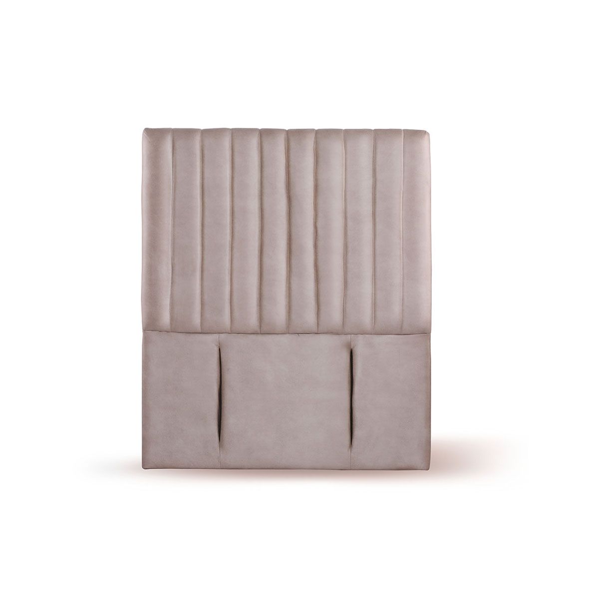 LATAM HOME - RESPALDO SORRENTO CUERO GRIS 1 PZA