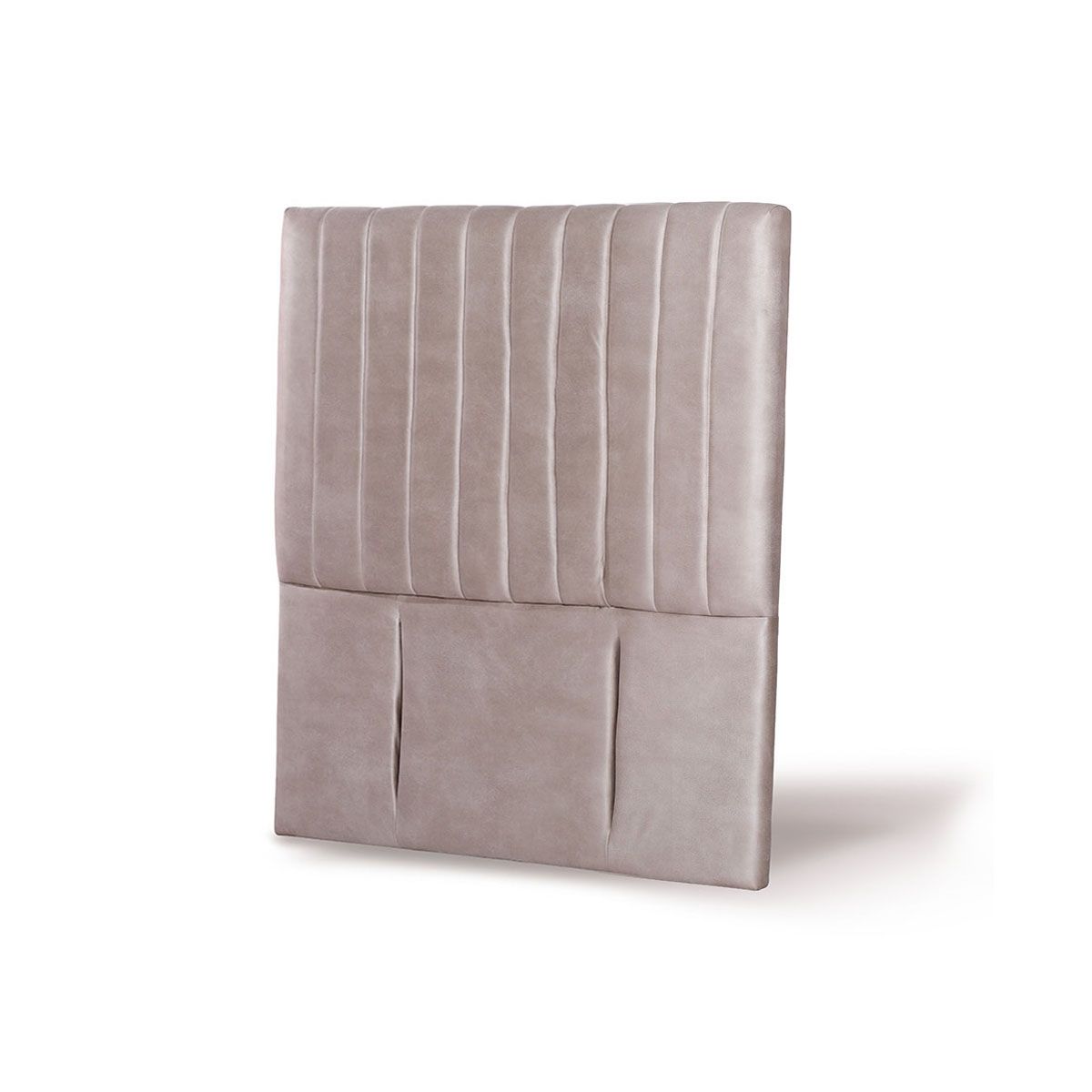 LATAM HOME - RESPALDO SORRENTO CUERO GRIS 1 PZA