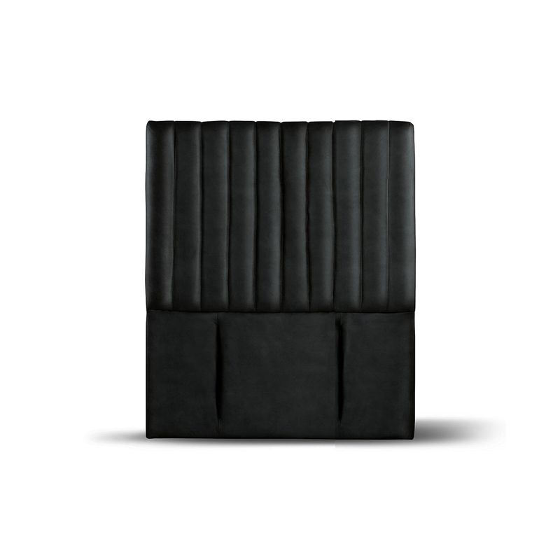 LATAM HOME - RESPALDO SORRENTO CUERO NEGRO 1 PZA