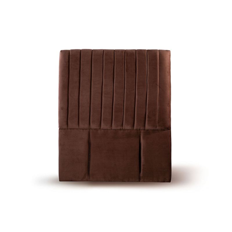 LATAM HOME - RESPALDO SORRENTO TELA CHOCOLATE 1 1/2 PZA