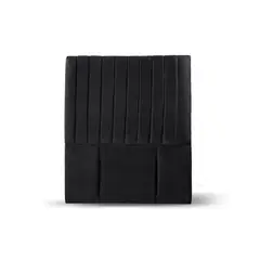 LATAM HOME - RESPALDO SORRENTO TELA NEGRO 1 1/2 PZA