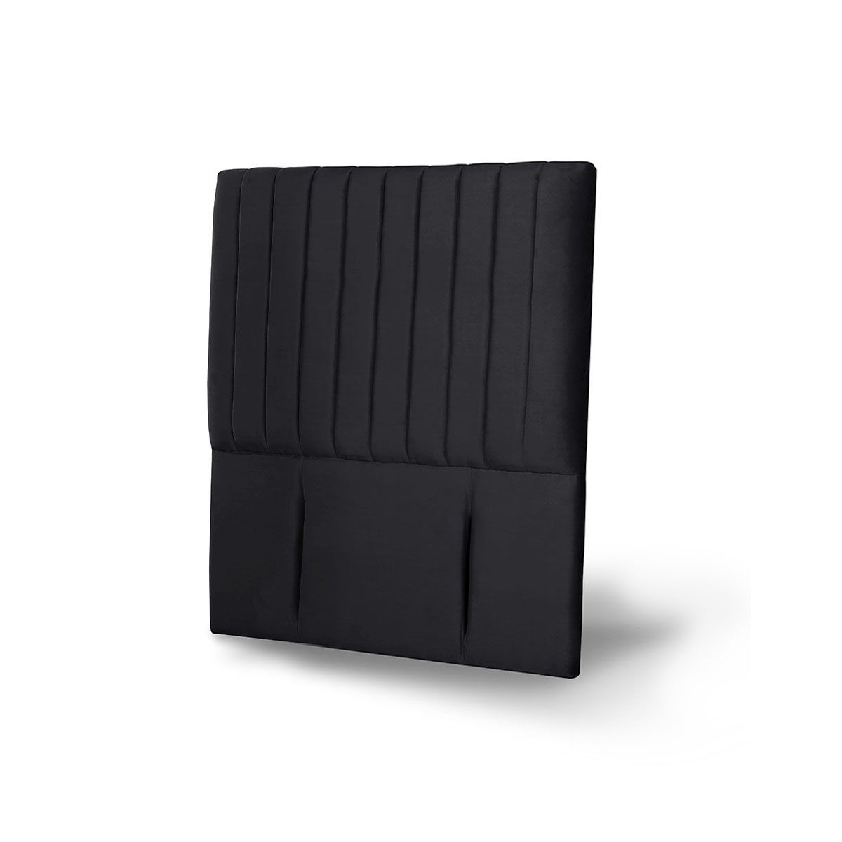 LATAM HOME - RESPALDO SORRENTO TELA NEGRO 1 1/2 PZA