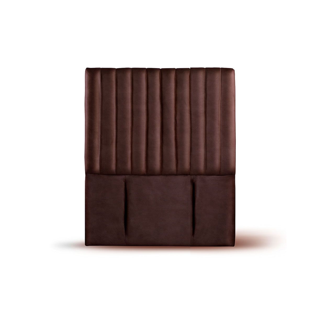 LATAM HOME - RESPALDO SORRENTO CUERO CAFÉ MORO 1 1/2 PZA