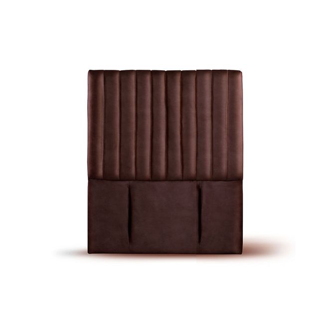 LATAM HOME - RESPALDO SORRENTO CUERO CAFÉ MORO 1 1/2 PZA