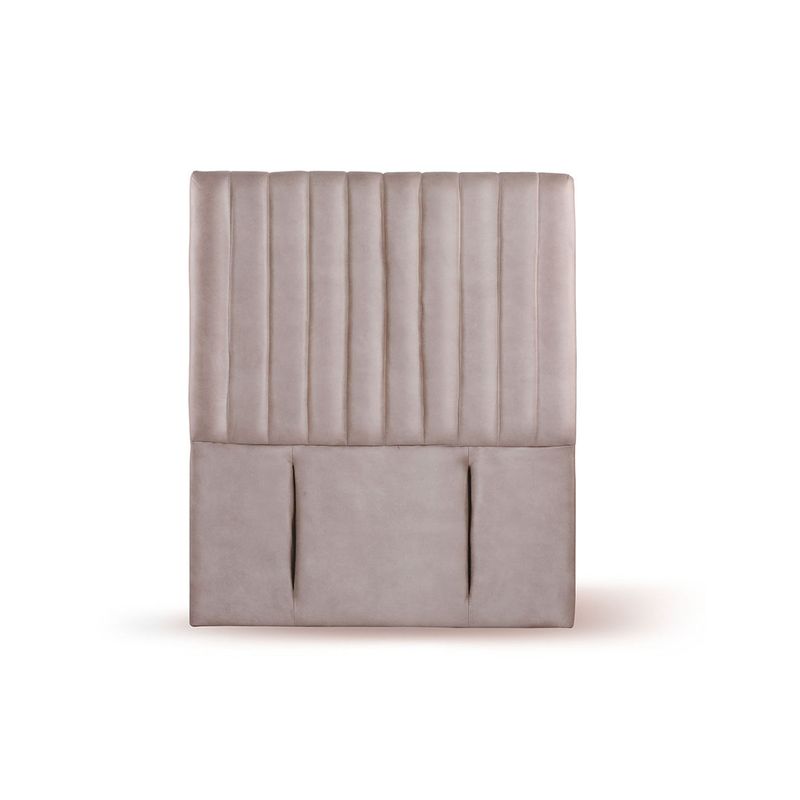 LATAM HOME - Respaldo Latam Home Sorrento Gris 1 1/2 Plazas