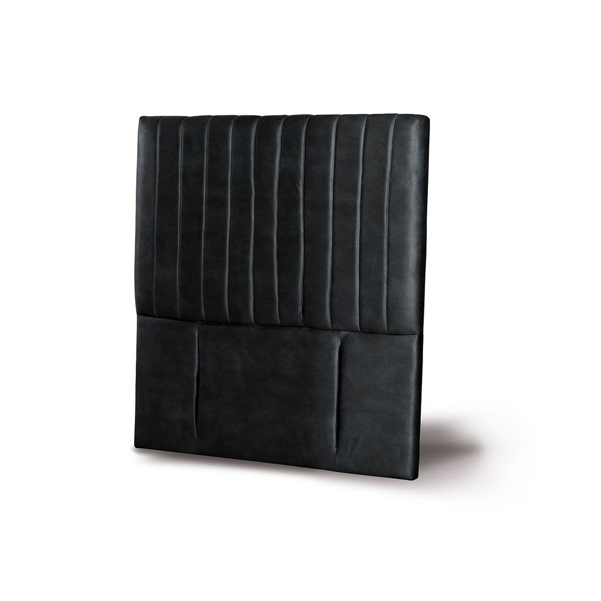 LATAM HOME - RESPALDO SORRENTO CUERO NEGRO 1 1/2 PZA