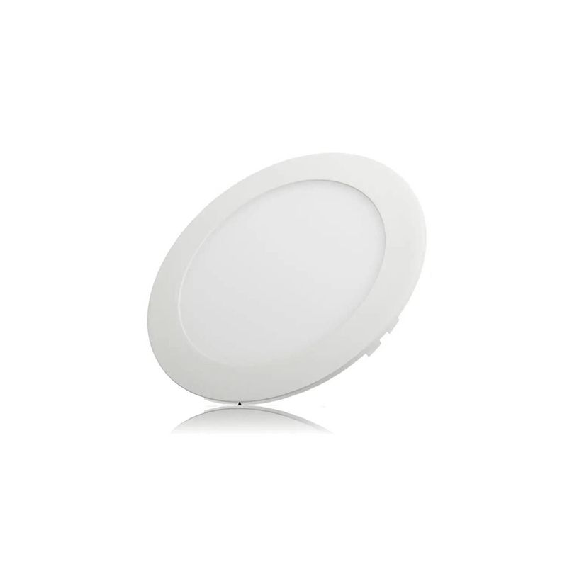 GENERICO - Foco Panel Led Embutido 12W Redondo