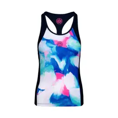BIDI BADU - Polera Jua Tech - Blue Rose