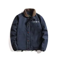 BLWOENS - Chaqueta de moda para hombres - Azul