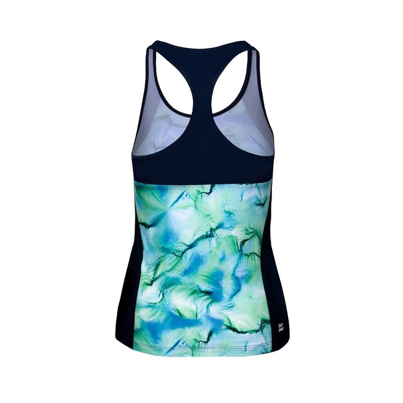 BIDI BADU - Polera Jua Tech-GreenDark Blue