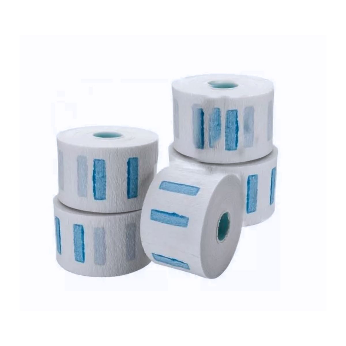 MAXCARE - Pack 5 Rollos Tiras Papel Cuello Barberia Cuelleros  Gms