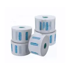 MALCREADO34401 - Pack 5 Rollos Tiras Papel Cuello Barberia Cuelleros Gms