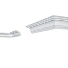 GENERICO - CORNISA 50X50MM BLANCO T2MT