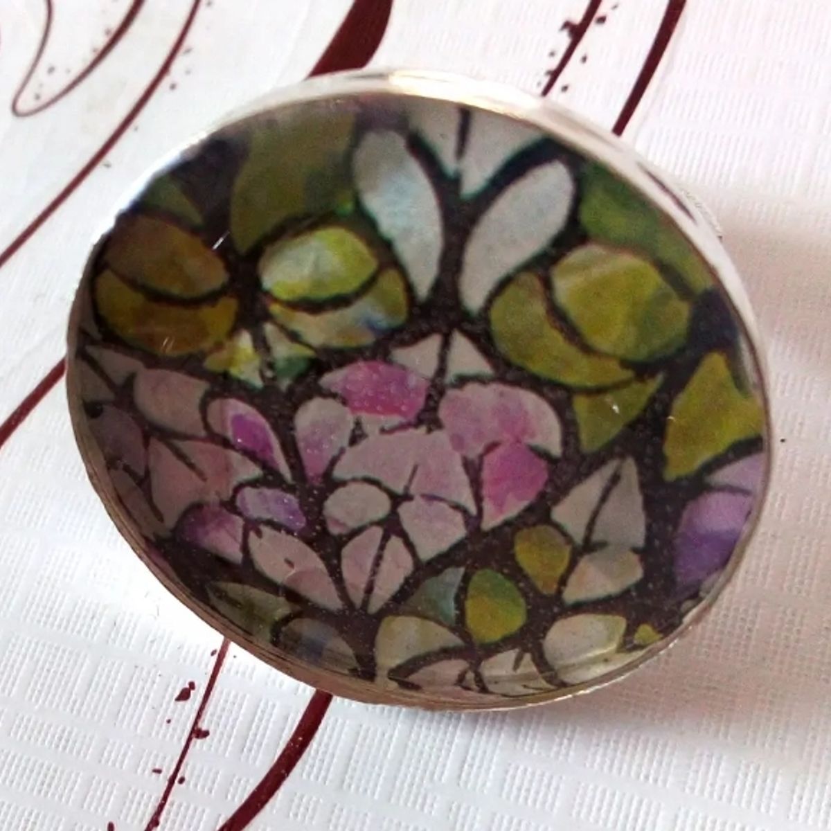 CATHALIFAUDJOYAS - Anillo resina CathalifaudJoyas