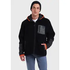 SOVIET - Chaqueta Sherpa con Gorro Hombre