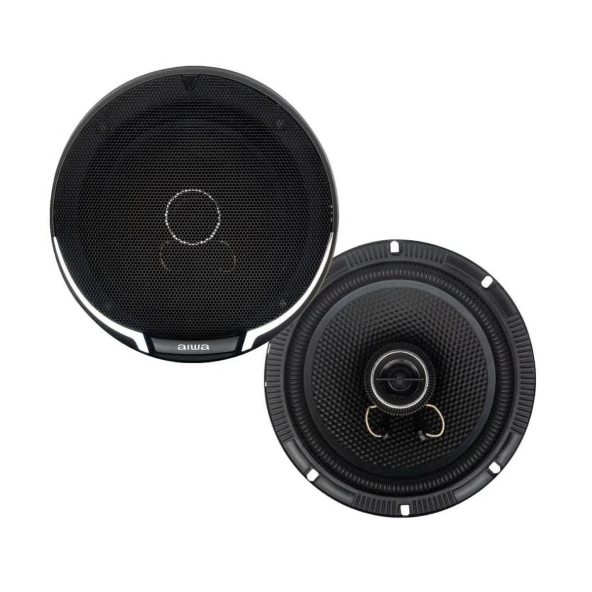AIWA - Pack 2 Parlantes 16cm Para Automovil Negro TAW-1633 Aiwa
