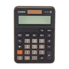 CASIO - Calculadora De Escritorio 12 Digitos Negro MX-12B