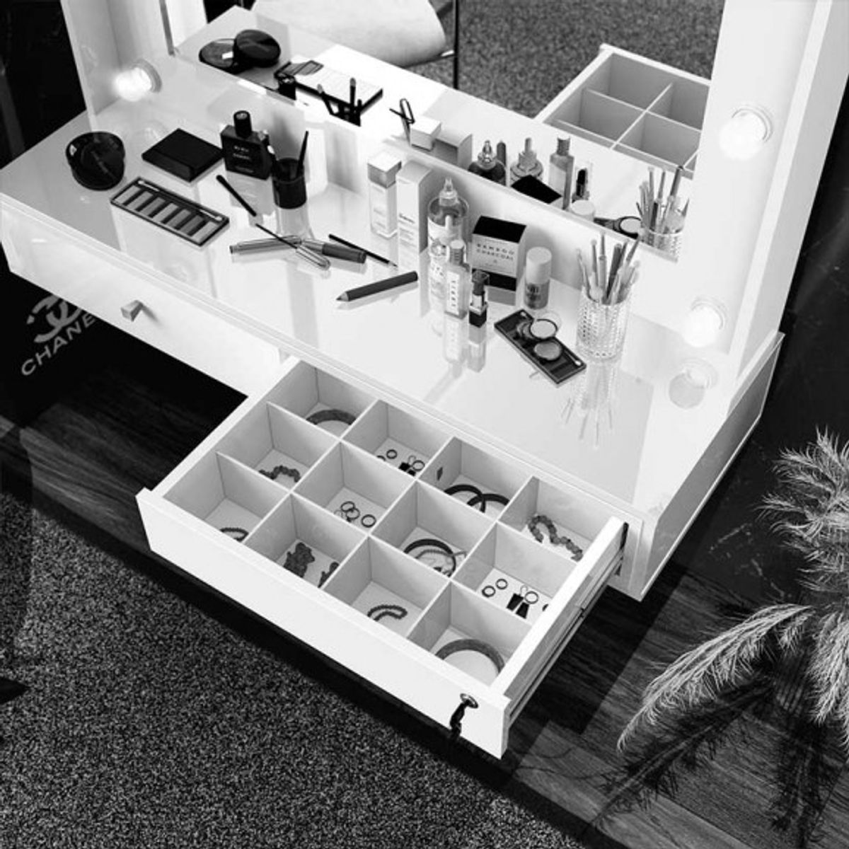 GENERICO - Muebe Maquilladora Colgante Ameli